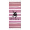 Greenwich Polo Club Πετσετα-Παρεο 80Χ170 3842 Κοκκινο Κοκκινο