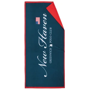 Greenwich Polo Club Πετσετα Θαλάσσης 80Χ170 4025 Blue - Red