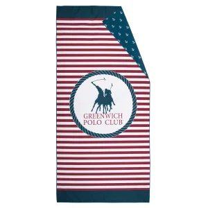 Greenwich Polo Club Πετσετα Θαλάσσης 80Χ170 4027 Blue - Red