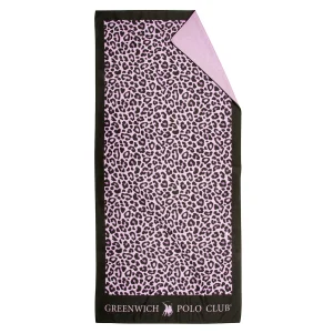 Greenwich Polo Club Πετσετα Θαλασσησ 80Χ170 Essential 4037 Black - Pink Black - Pink