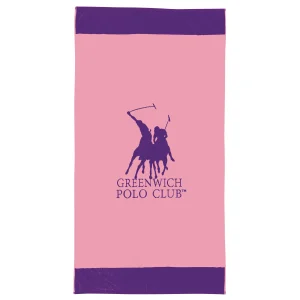 Greenwich Polo Club Πετσετα Θαλασσησ 90Χ170 4047 Pink - Purple Pink - Purple