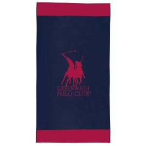 Greenwich Polo Club Πετσετα Θαλάσσης 90Χ170 4048 Blue - Red