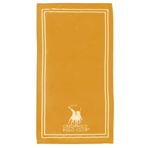 Greenwich Polo Club Πετσετα Θαλάσσης 90Χ170 4051 Cream - Ochre