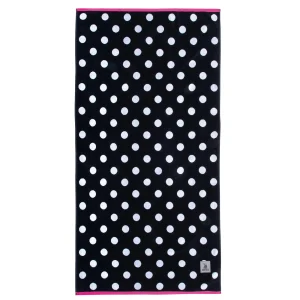 Greenwich Polo Club Πετσετα Θαλάσσης 90Χ170 4068 Black - Fuschia