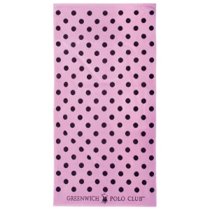 Greenwich Polo Club Πετσετα Θαλάσσης 90Χ170 4072 Black - Pink