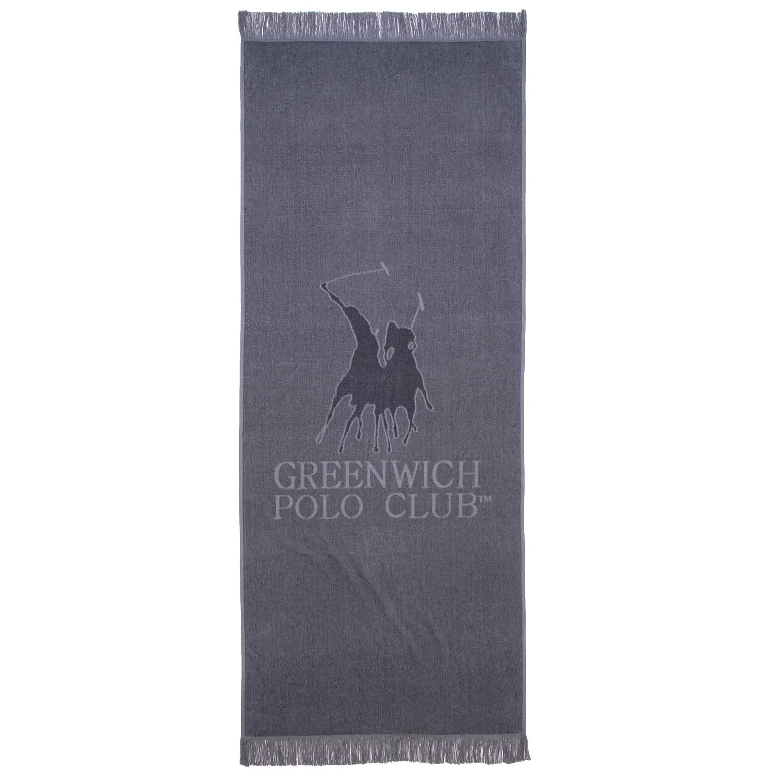Greenwich Polo Club Πετσετα Θαλασσησ 90Χ190 3621 Γκρι
