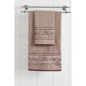 Beauty Home Πετσέτα προσώπου Art 3224 50x90 Μπεζ