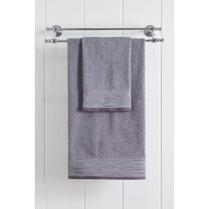 Beauty Home Πετσέτα προσώπου Art 3235 50x90 Γκρι