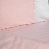Down Town Κουβρ/λι Κούνιας Με Ασπροκέντημα 509 Carreau/Stripe Pink