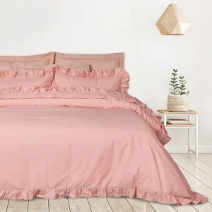 Das Home Σετ Παπλωματοθηκη Υπερδιπλη Daily 3169 Pink Pink
