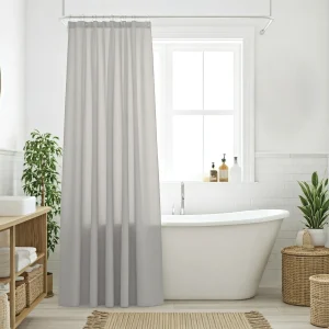 Das Home Κουρτινα Μπανιου 240X180 0805 Grey Grey