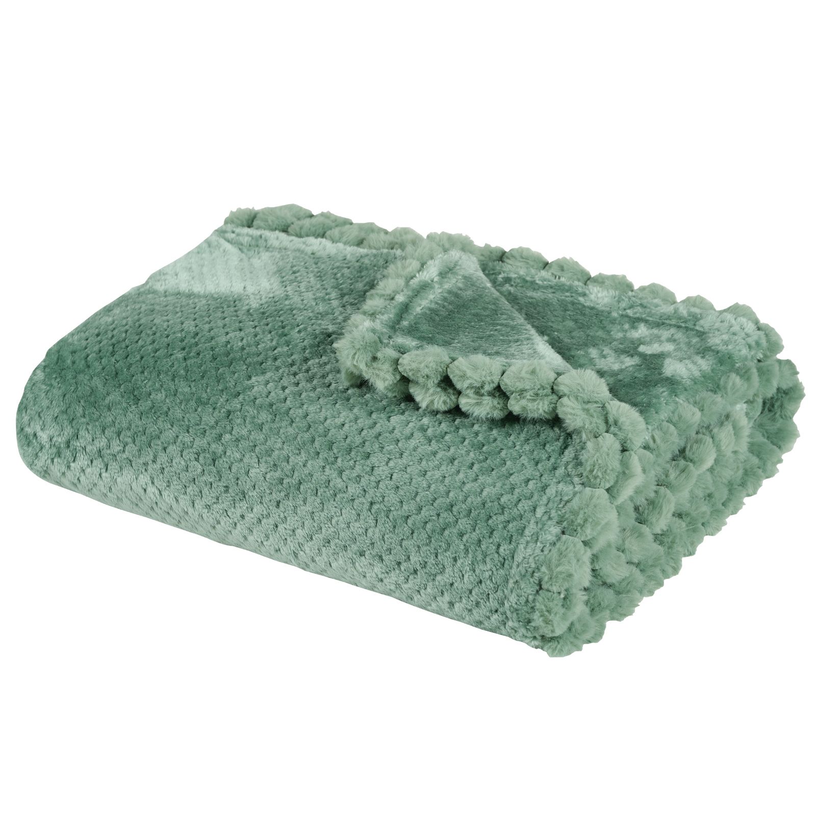 Das Home Κουβερτα Fleece 130Χ170 1184 Dark Mint Dark Mint - Image 2