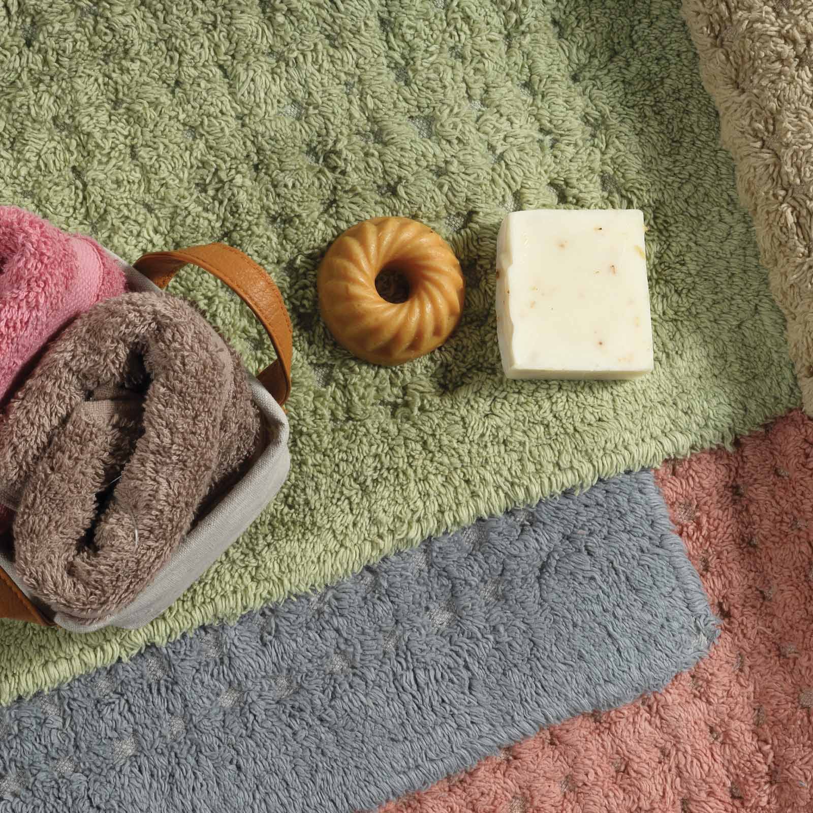 Das Home 0553 Ταπέτο Μπάνιου 60x90 Μπεζ Bathmats - Image 2