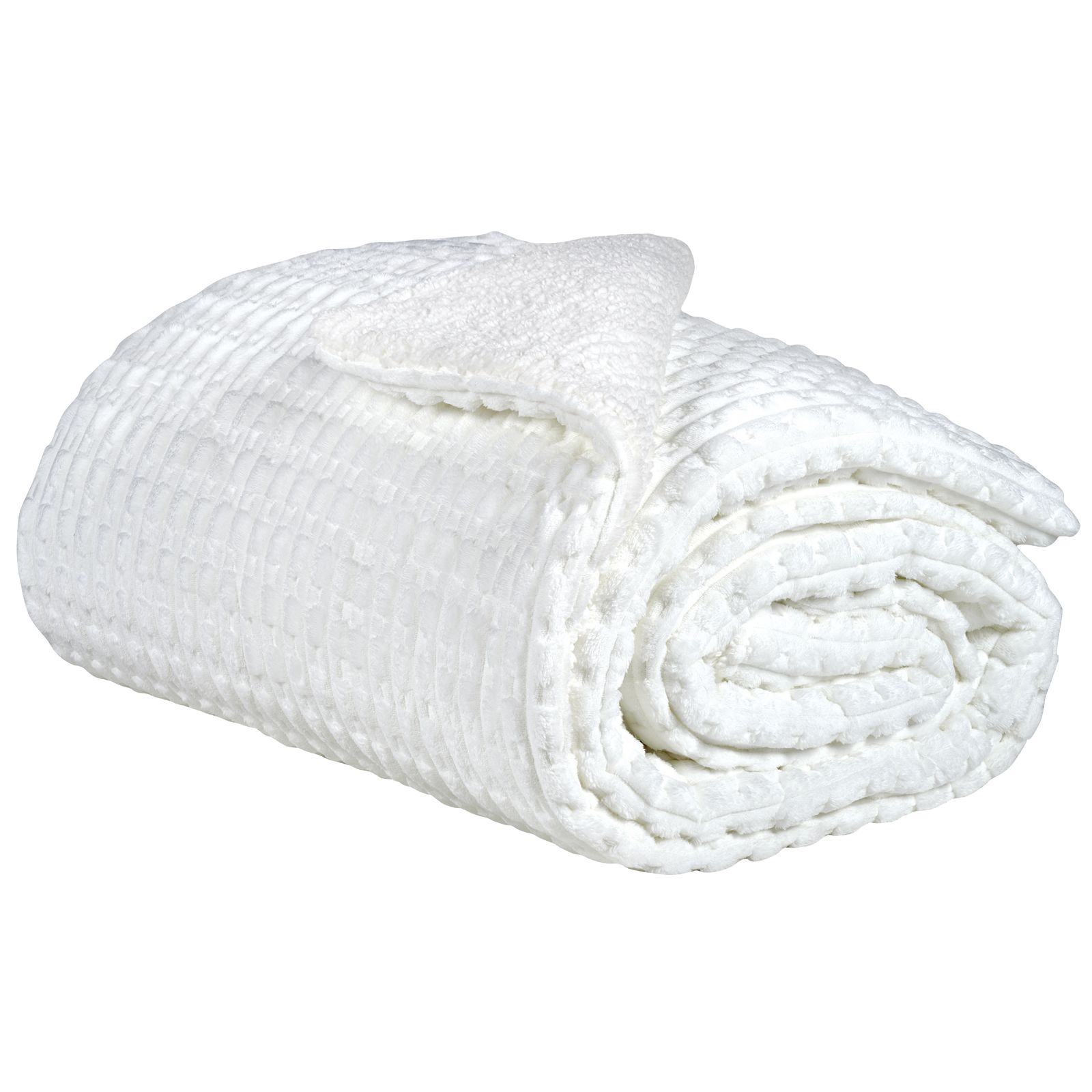 Das Home Κουβερτοπαπλωμα Sherpa Μονο 1176 White White - Image 3