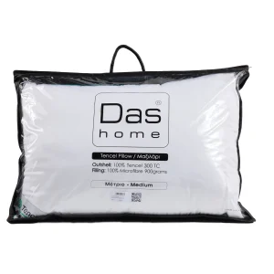 Das Home Μαξιλαρι Tencel 50X70 Comfort 1429 White White