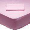 Das Home Σεντονι King 180x200+35 Με Λαστιχο Pink 1012