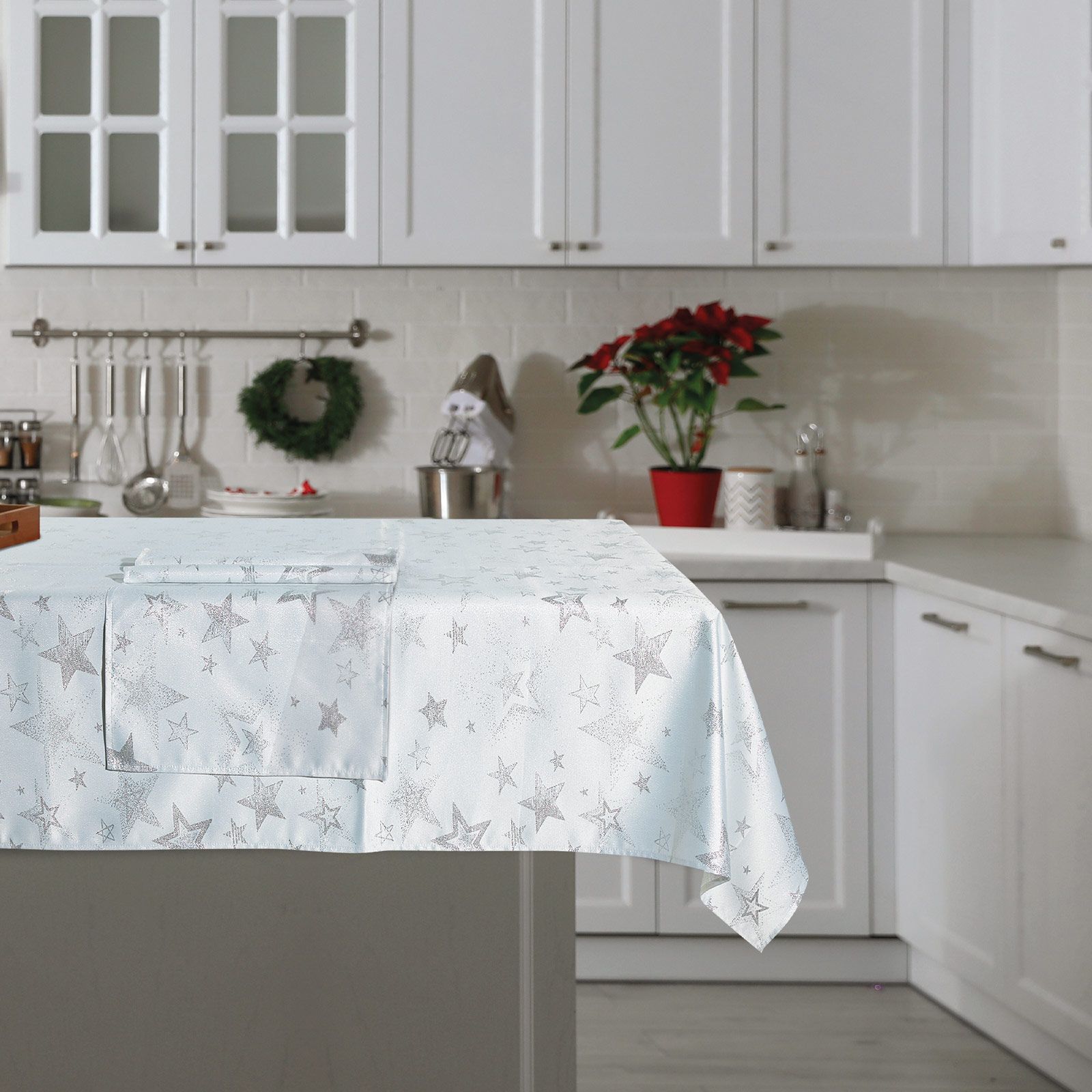 Das Home Christmas Runner 45Χ140 0719 Ασημι - Ιβουαρ Ασημι - Ιβουαρ - Image 2