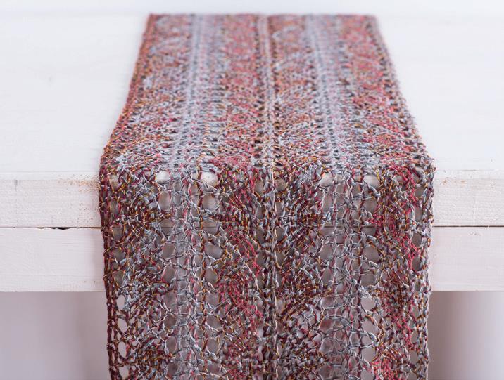 Beauty Home Δαντέλα Boho 23cm ΓΚΡΙ