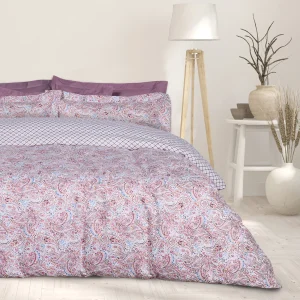 Das Home Σετ Σεντονια Υπερδιπλα Happy 9669 Pink - Red Pink - Red