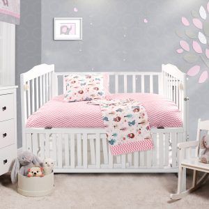 Beauty Home Σετ σεντόνια βρεφικά Art 5178 120x160 Ροζ