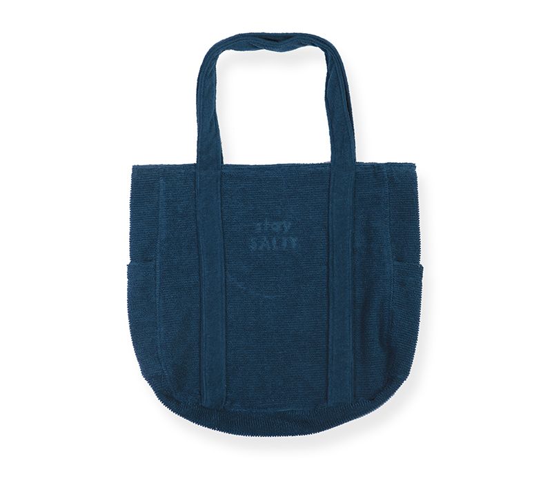 Nef Nef Τσαντα Θαλασσης Stay Salty 44x42+11 Blue