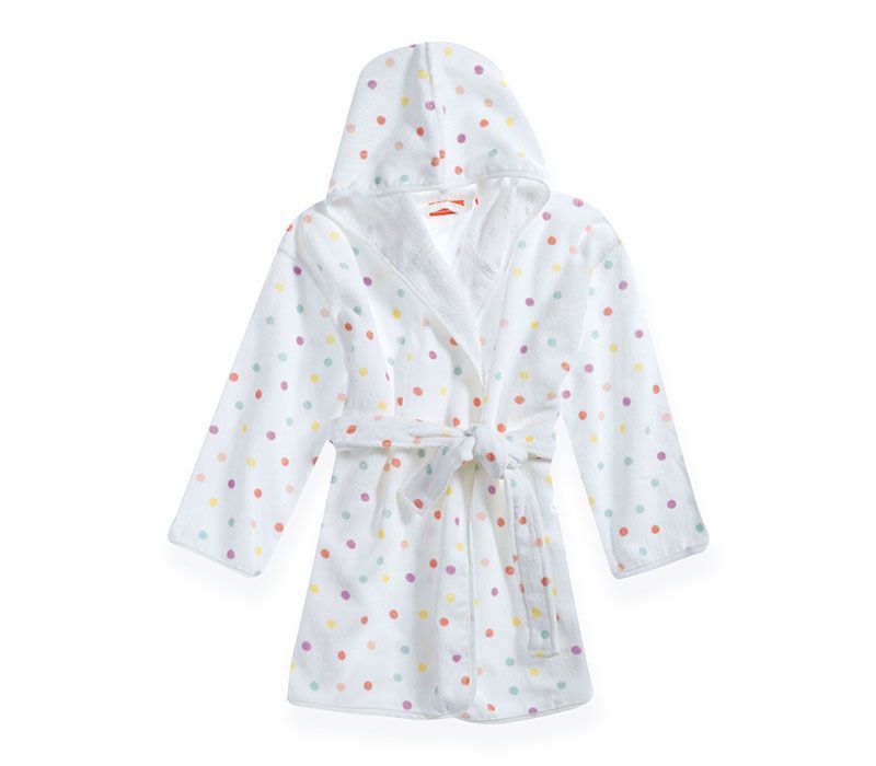 Nef Nef Βρεφικο Μπουρνουζι 2 Ετών Baby Bugs White