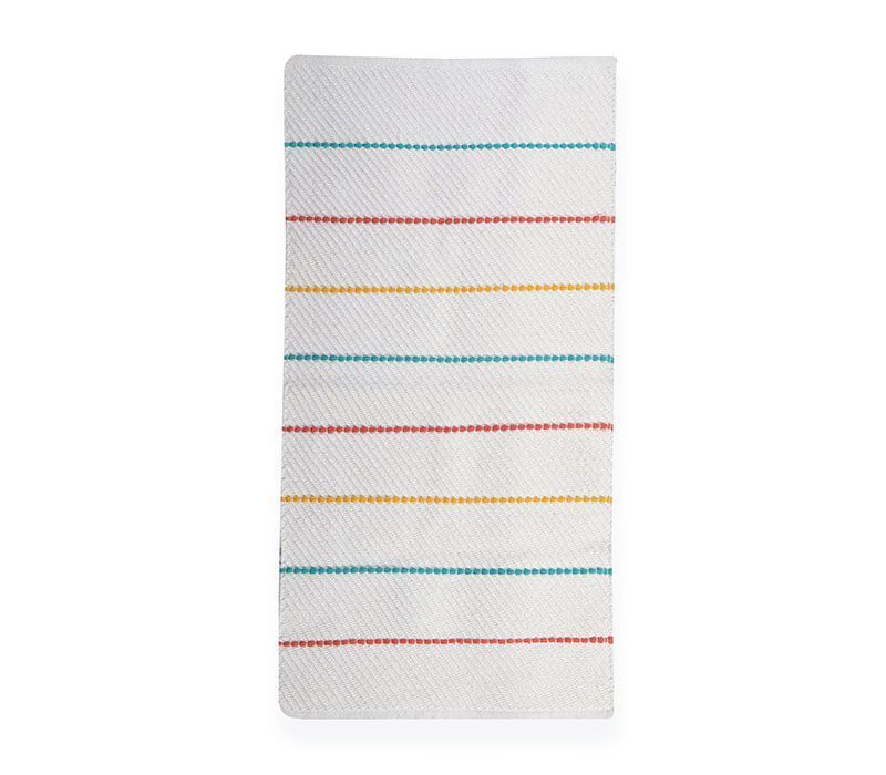 Nef Nef Παιδικο Χαλι Life Line 70x140 Coral/yellow