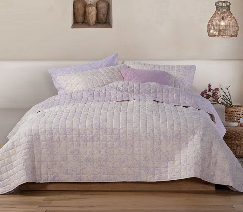 Nef Nef Κουβερλι Μονο Garnet 180x240 Mauve MICROFIBER