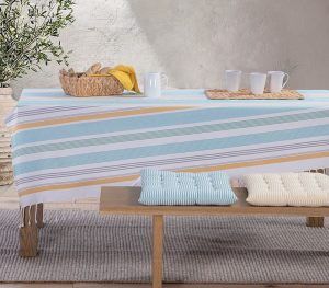 Nef-Nef Homeware Τραπεζομάντηλο Canfield 140x140 Multi Βαμβάκι