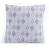 Nef-Nef Homeware Μαξιλάρι Fleece Sweet Rhombus 35x35 Blue