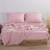 Nef-Nef Homeware Σεντόνι Basic Με Λάστιχο 140x200+30 1011-Pink