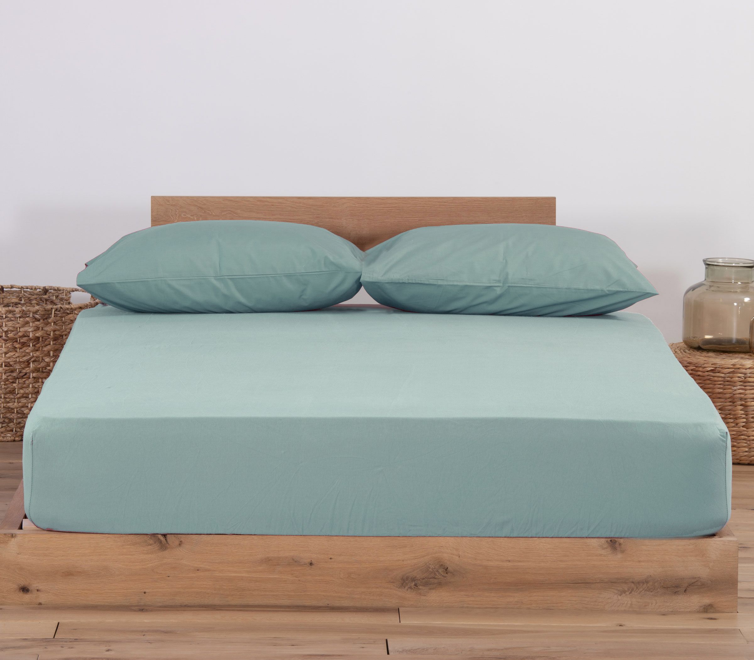 Nef-Nef Homeware ΣΕΝΤΟΝΙ Υπέρδιπλο Λάστιχο ΒΑΜΒ.JERSEY 160X200+30 MINT