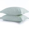 Nef-Nef Homeware Μαξιλαροθήκη Σατέν Elements 24 Σετ 52x72 Mint