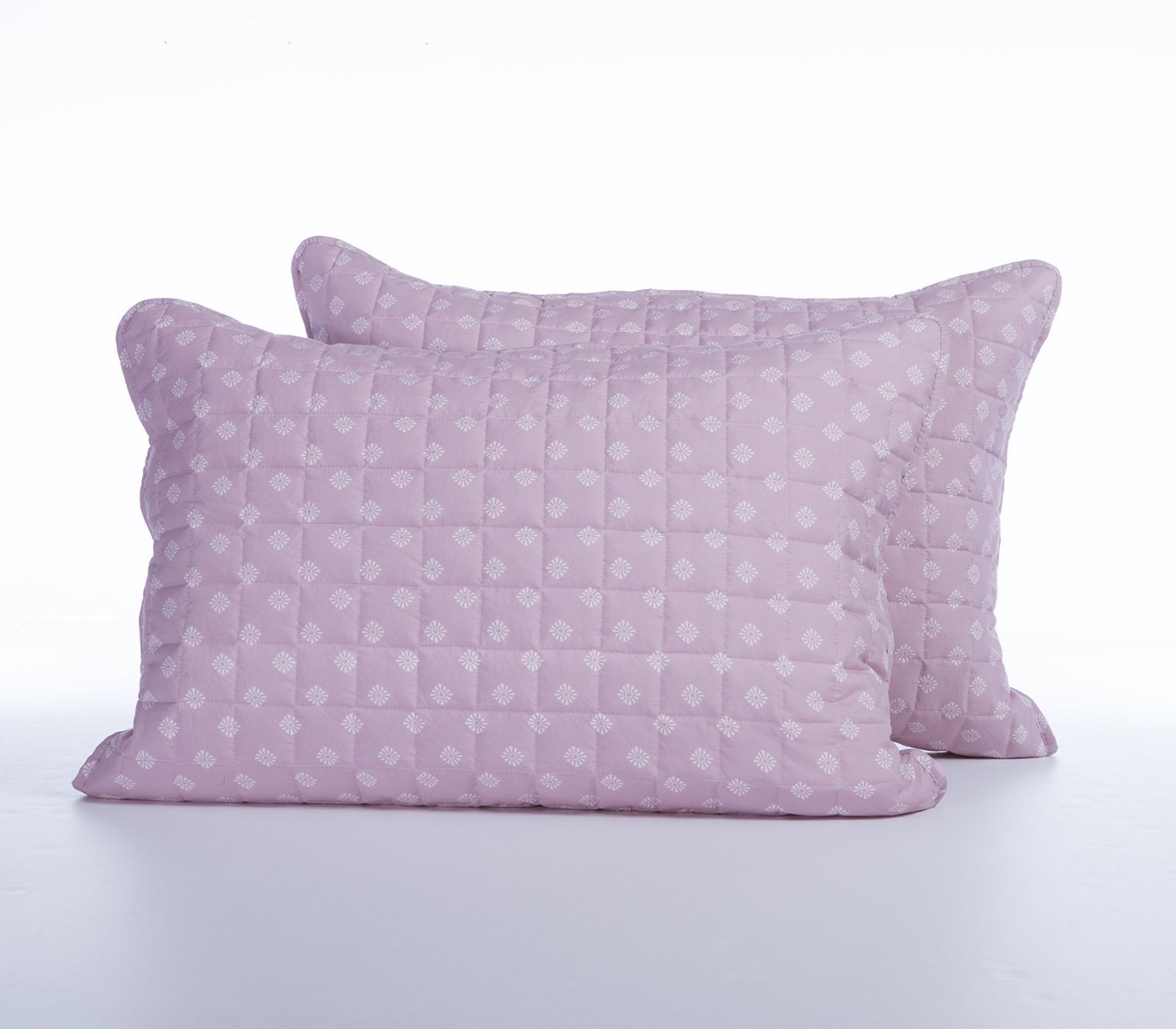 ΜΑΞΙΛΑΡΟΘΗΚΕΣ ΣΕΤ 2 ΤΕΜΑΧΙΩΝ KEYLAN 52X72 NEF-NEF HOMEWARE MAUVE