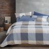 Nef-Nef Homeware Σεντόνι Casual Check Σετ Υπέρδιπλο 240x270 Denim