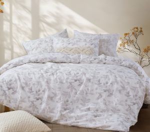 ΣΕΤ ΣΕΝΤΟΝΙΑ ΒΑΜΒΑΚΕΡΑ ΜΟΝΑ SENCIL 170X270 NEF-NEF HOMEWARE ECRU