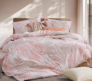 ΣΕΤ ΣΕΝΤΟΝΙΑ ΒΑΜΒΑΚΕΡΑ ΥΠΕΡΔΙΠΛΑ AMAZON 240Χ270 NEF-NEF HOMEWARE PEACH
