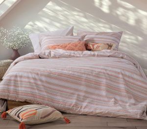 ΣΕΤ ΣΕΝΤΟΝΙΑ ΒΑΜΒΑΚΕΡΑ ΥΠΕΡΔΙΠΛΑ QUANTRO 240Χ270 NEF-NEF HOMEWARE BEIGE