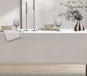 Nef-Nef Homeware ΤΡΑΠΕΖΟΜΑΝΤΗΛΟ ΒΑΜΒ.STEADY 150X180 ECRU