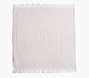 Nef-Nef Homeware ΠΟΤΗΡΟΠΑΝΟ BAMB.SWEET STRAWBERRY 50X50 ECRU