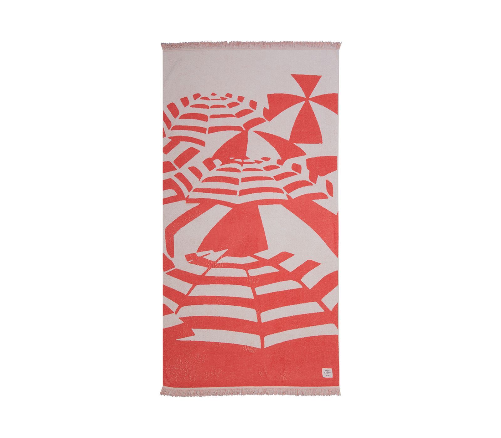 Nef-Nef Homeware Πετσέτα Θαλάσσης Amalfi 90x170 Coral