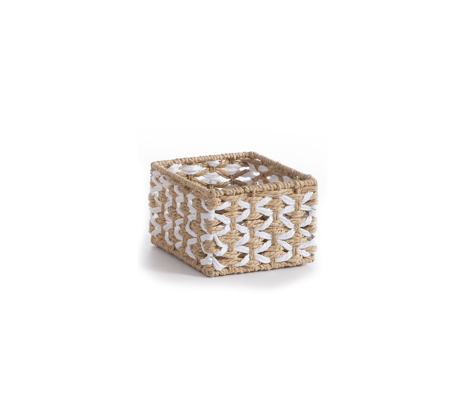 Nef-Nef Homeware ΚΑΛΑΘΙ ΧΑΡΤ.ΣΧΟΙΝΙ VINCI 15X15X10 NATURAL