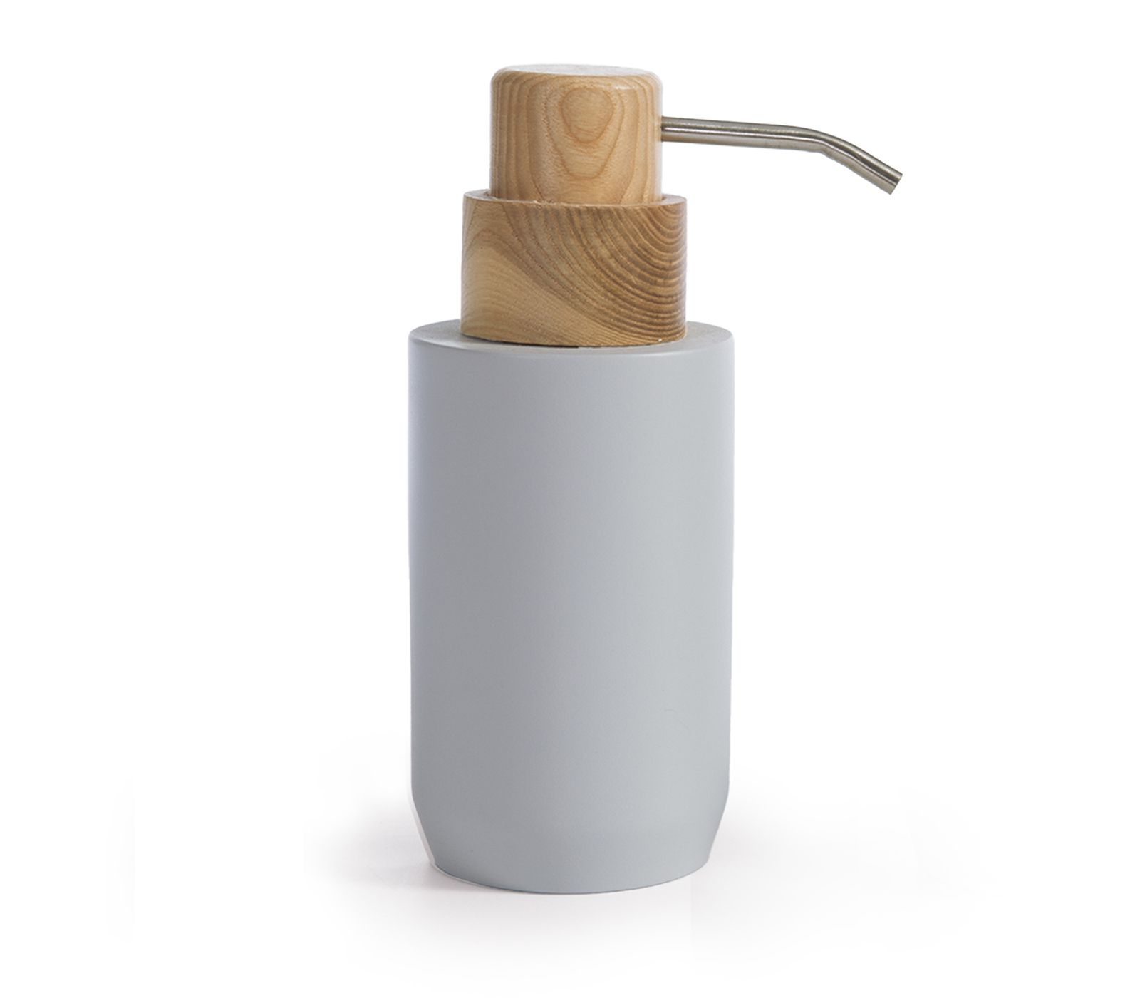 Nef-Nef Homeware ΔΟΧΕΙΟ ΚΡΕΜΟΣΑΠΟΥΝΟΥ POLYRESIN FERAN 7,5Χ12 GREY