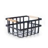 Nef-Nef Homeware Καλάθι Μεταλλικό Sezen 31x26x16,5 Black