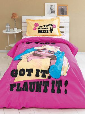 Palamaiki Σετ Παπλωματοθήκη Μονή Disney 170x250 MUPPETS