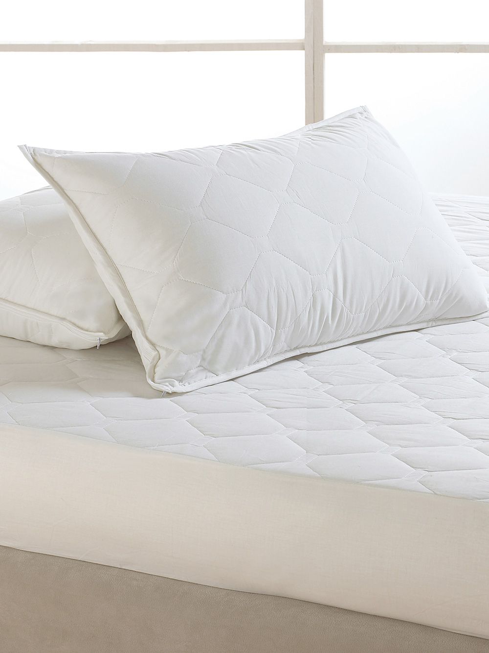 Palamaiki Ζεύγος Καλύμματα Μαξιλαριών White Comfort 50x70 DORMIBENE ALOE VERA