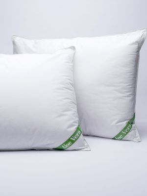 Palamaiki Ζεύγος Μαξιλάρια White Comfort 50x70 ALOE VERA