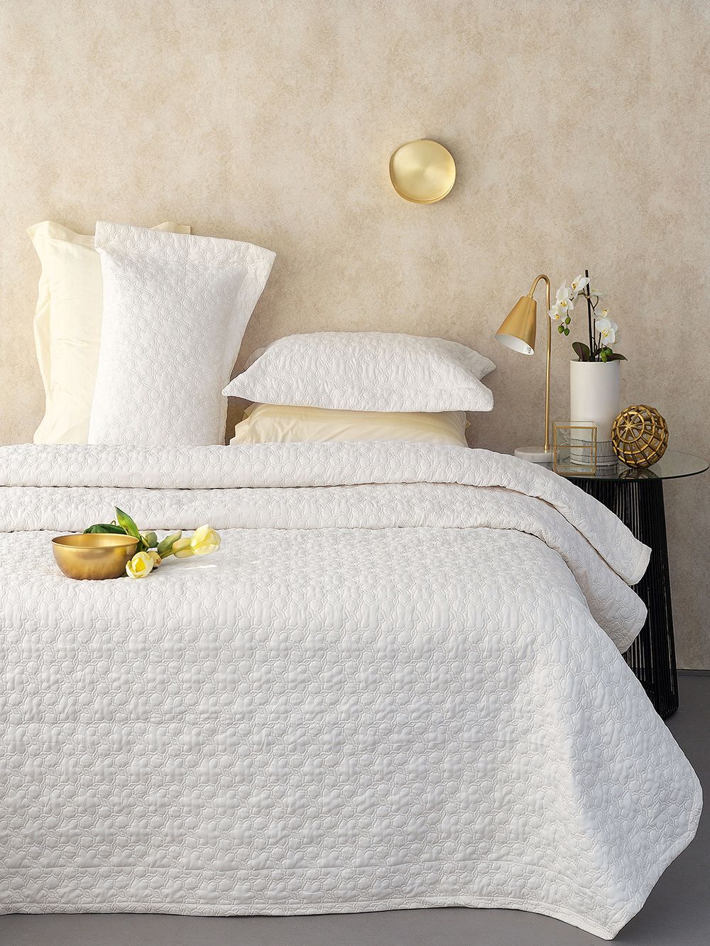 Palamaiki Σετ Κουβερλί & Σεντόνια Wedding Collection 240x260 WEL012 WHITE