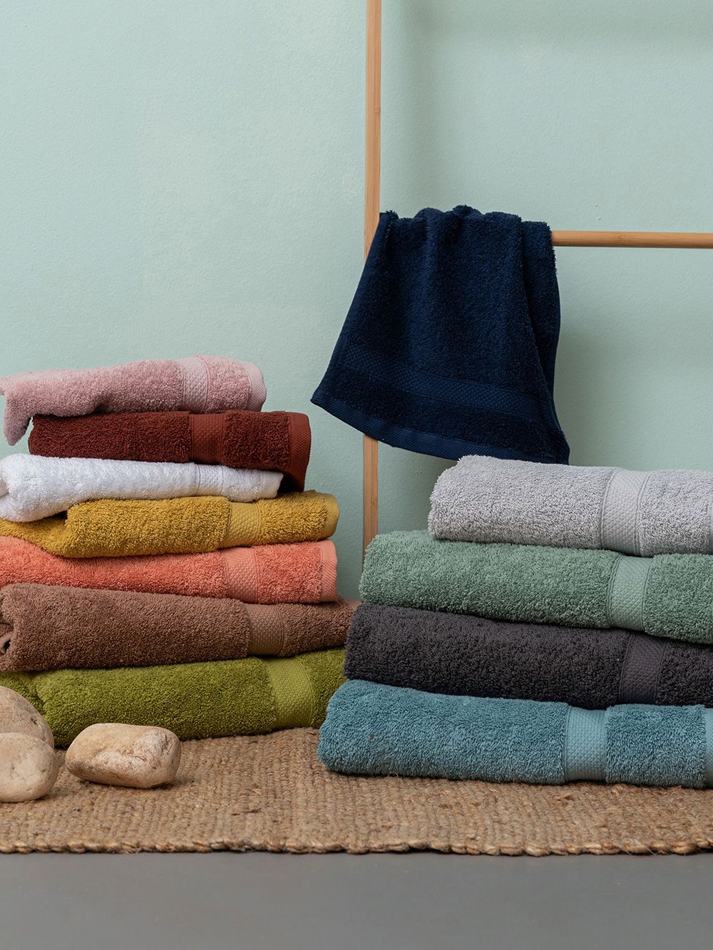 Palamaiki Πετσέτα Λουτρού Towels Collection 70x140 OMBRA BRICK