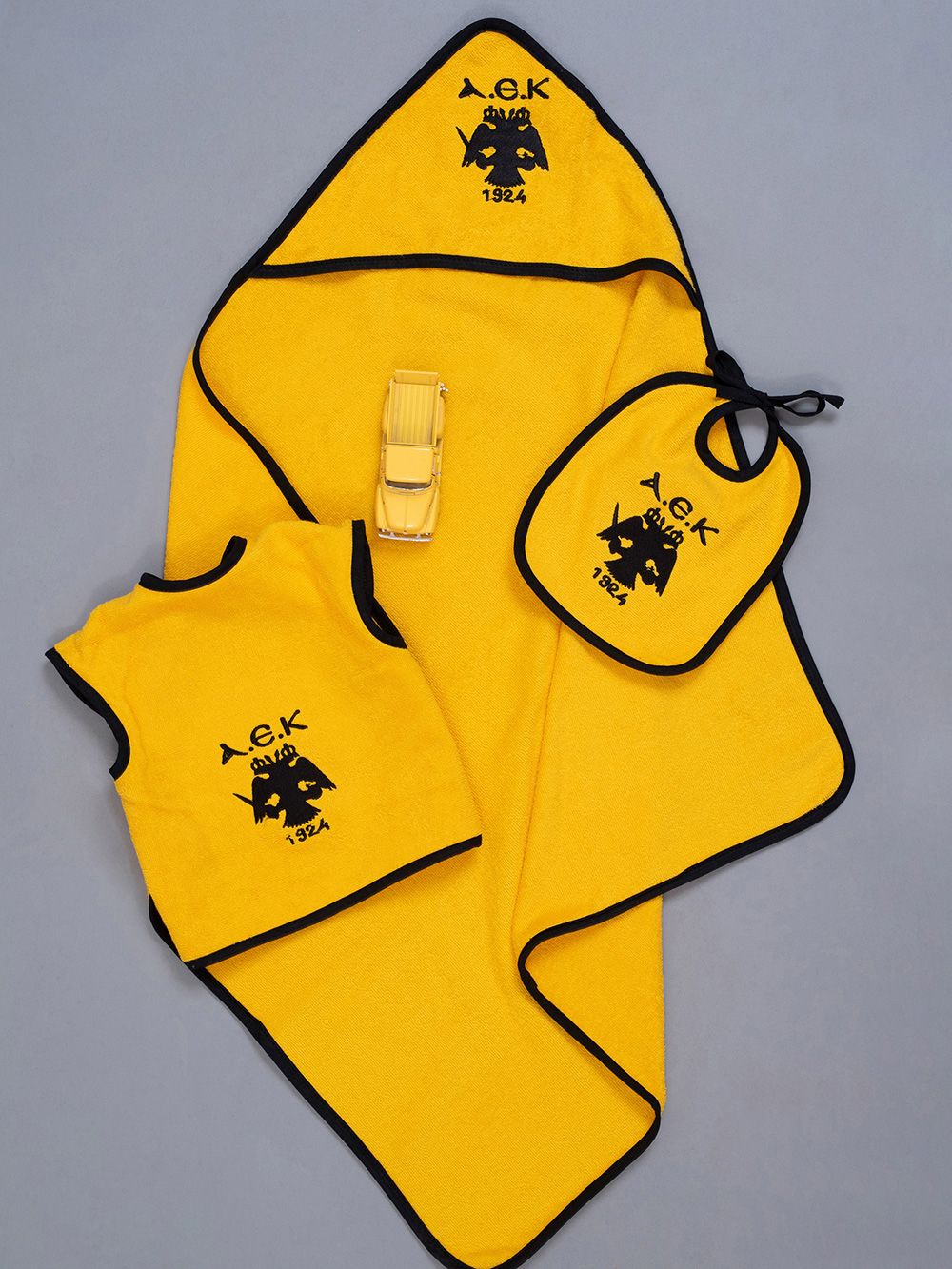 Palamaiki Σετ Λουτρου Βρεφικό Aek 1924 AEK BABY BLOCK - Image 2